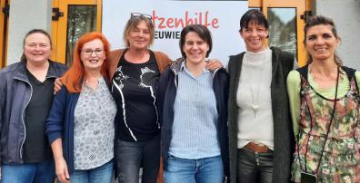 Der Vorstand der Katzenhilfe Neuwied e.V. von links: Antje Kohl, Doris Litz, Ingrid Haberscheidt, Sabine Stumm, Gerlinde Wittlich